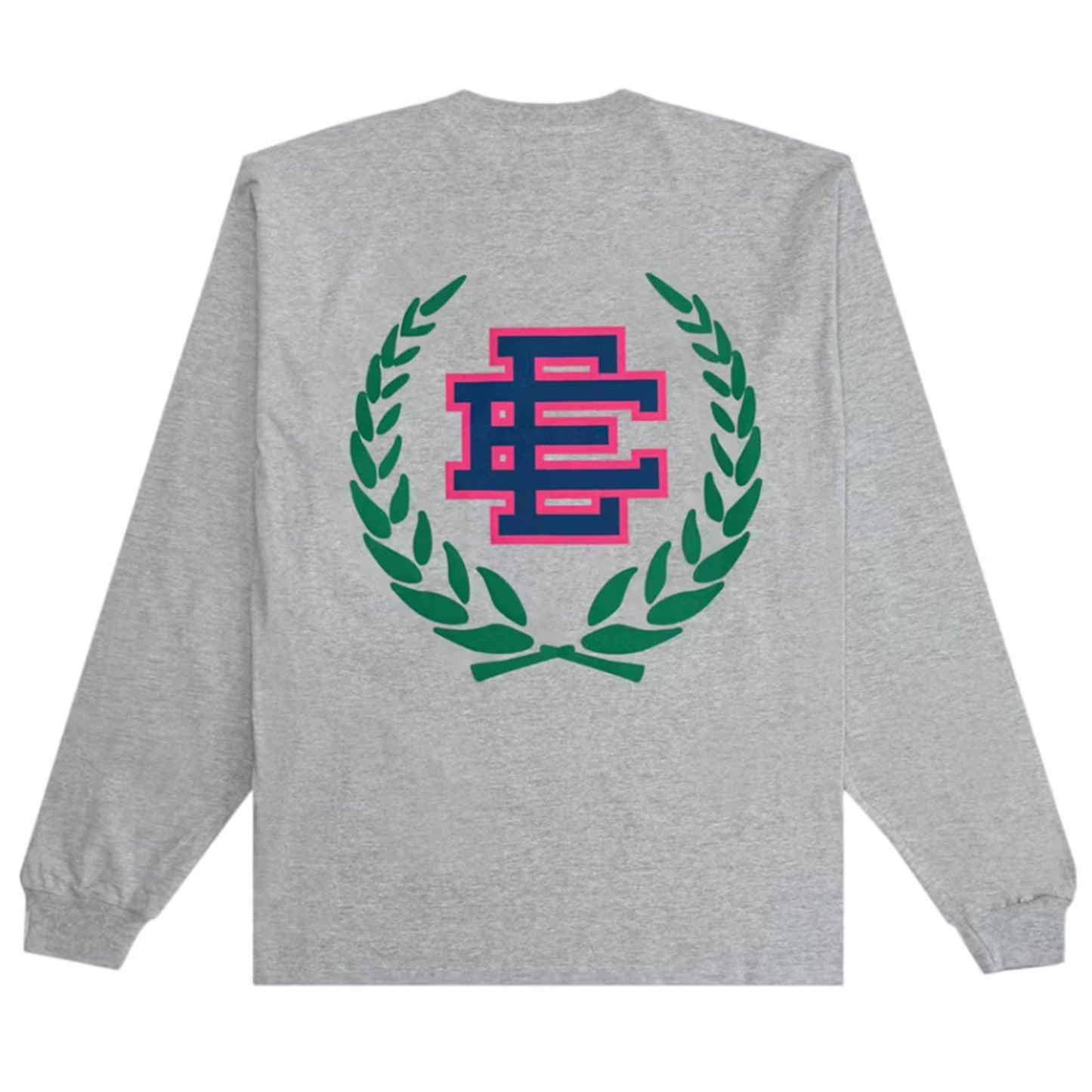 Eric Emanuel EE Long Sleeve Tee Heather Grey/Navy