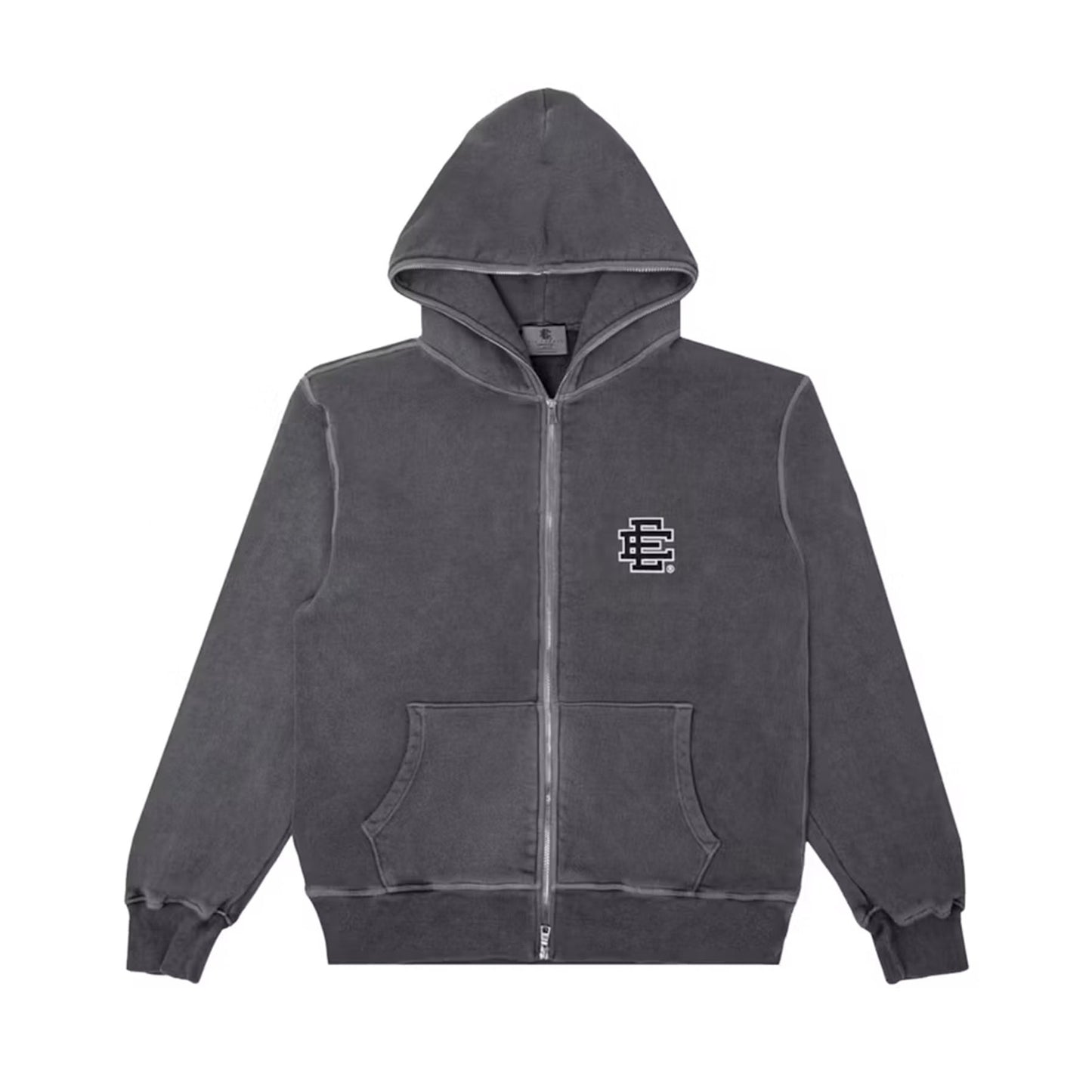 Eric Emanuel EE Full Zip Hoodie Faded Black [USED] - XL (Used)