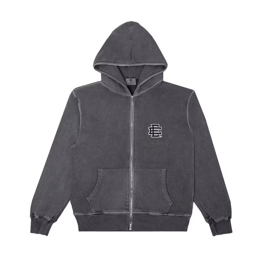 Eric Emanuel EE Full Zip Hoodie Faded Black [USED] - XL (Used)