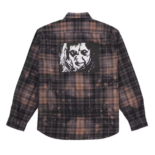 Supreme The Exorcist Flannel Shirt Black