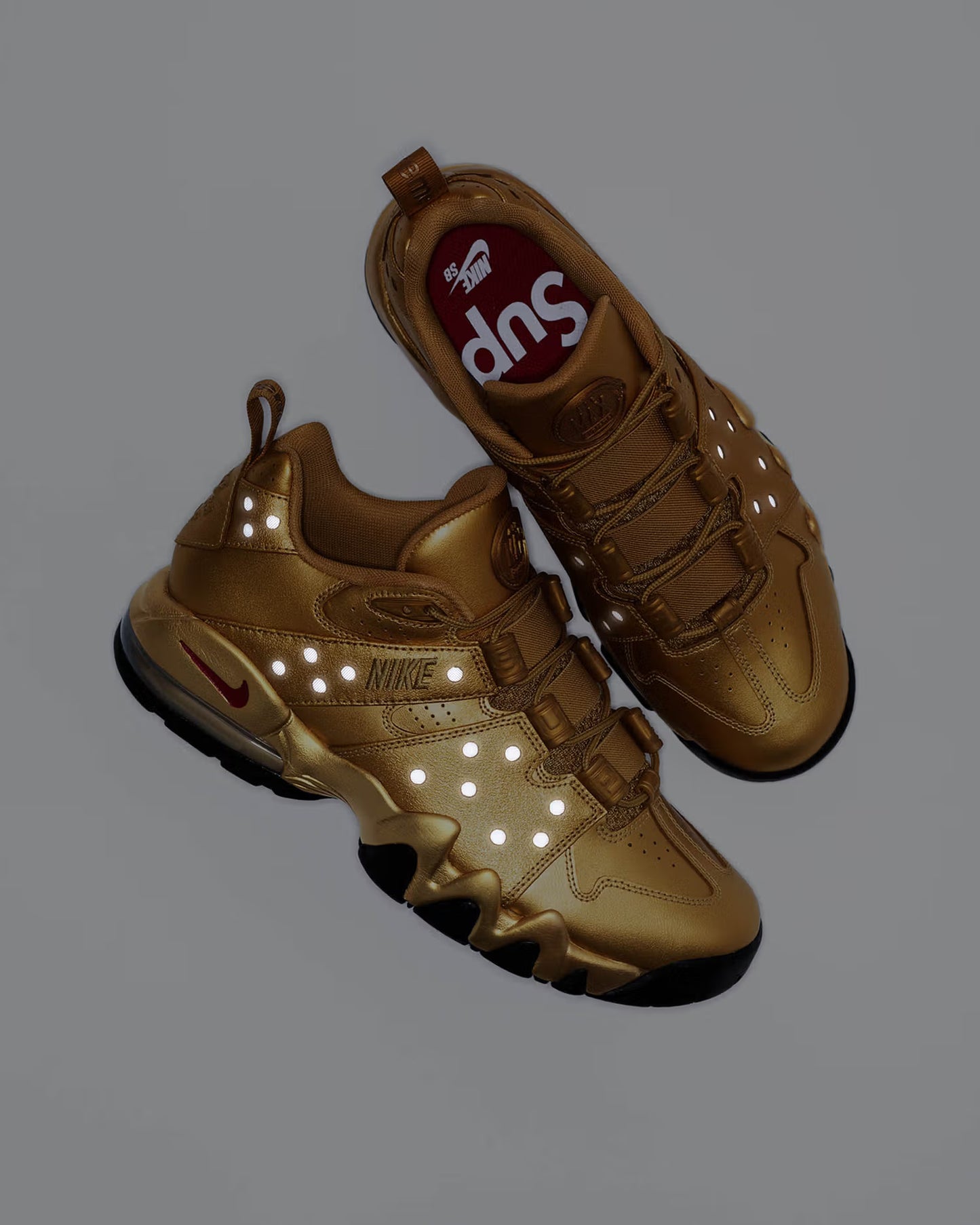 IM4283 700 Nike SB Air Max 2 CB '94 Low Supreme Metallic Gold