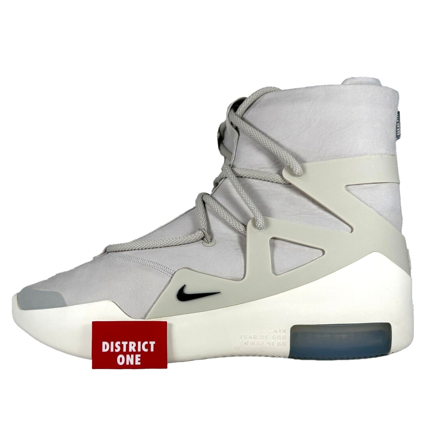 AR4237 002 Nike Air Fear Of God 1 Light Bone [USED] - 10.5 M (Used)