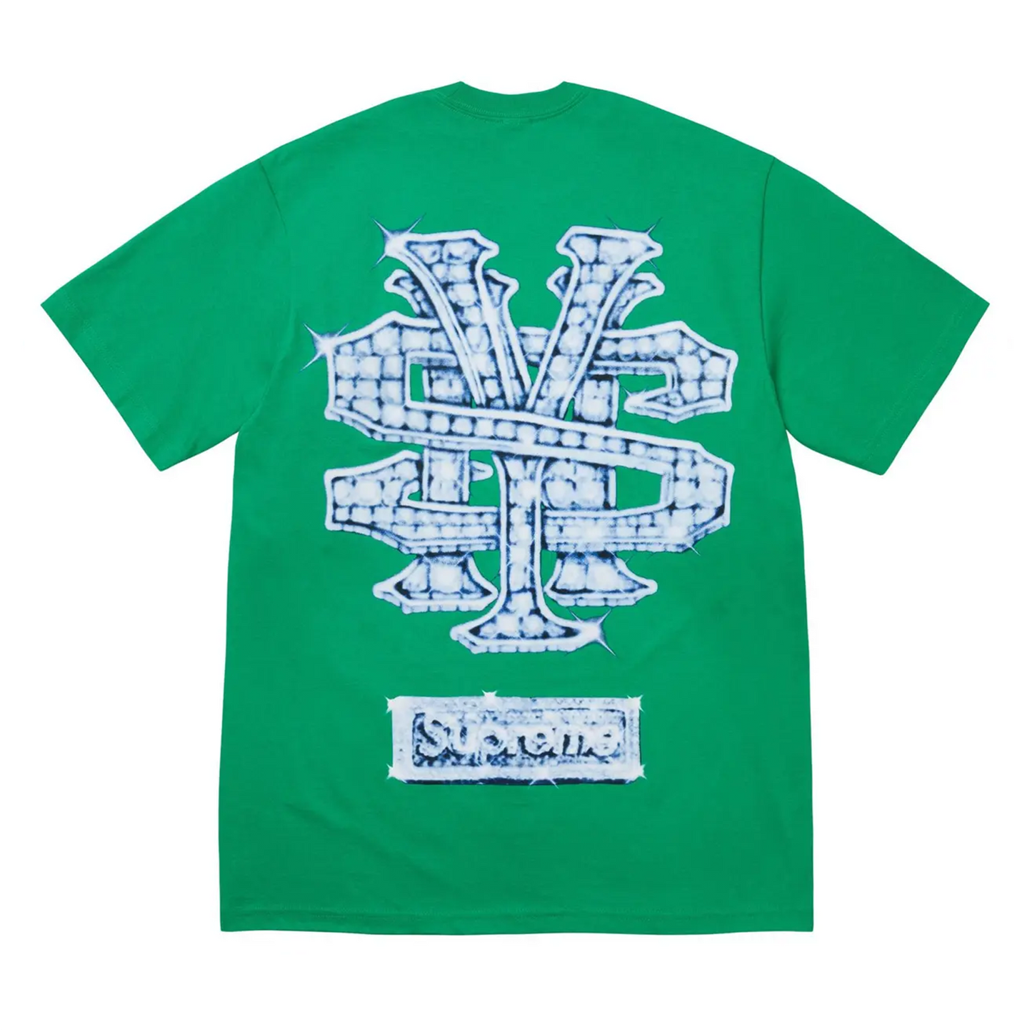 Supreme Snowman Tee Green