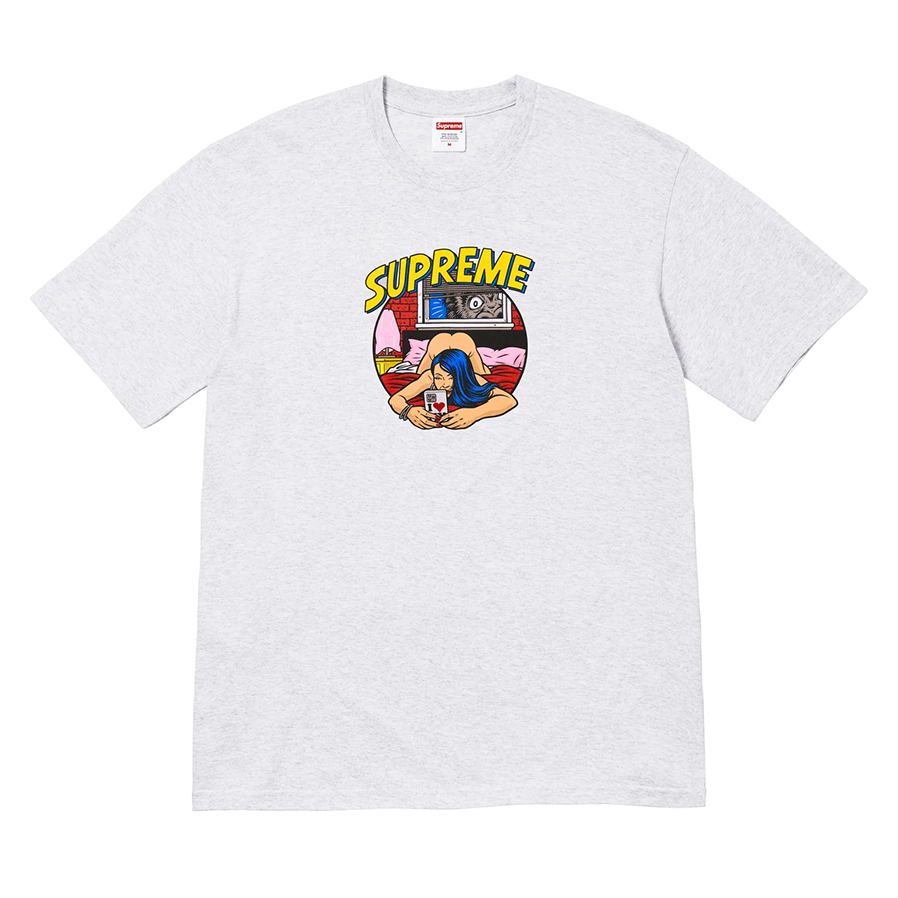 Supreme Bedroom Tee (SS25) Ash Grey