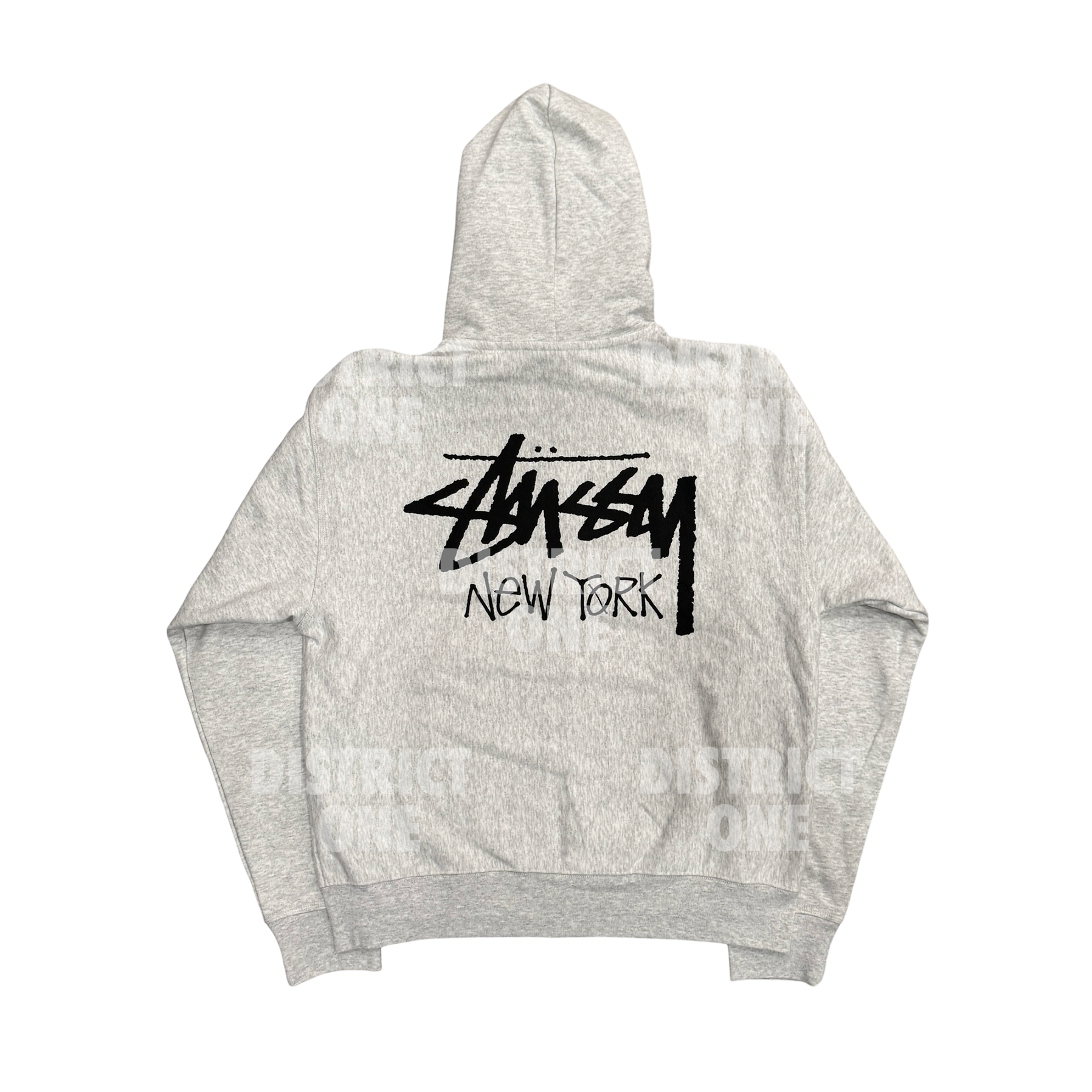 ステューシーStussy Stock NY Hoodie Stussy Stock New York Zip Hoodie Grey – DISTRICT ONE NY