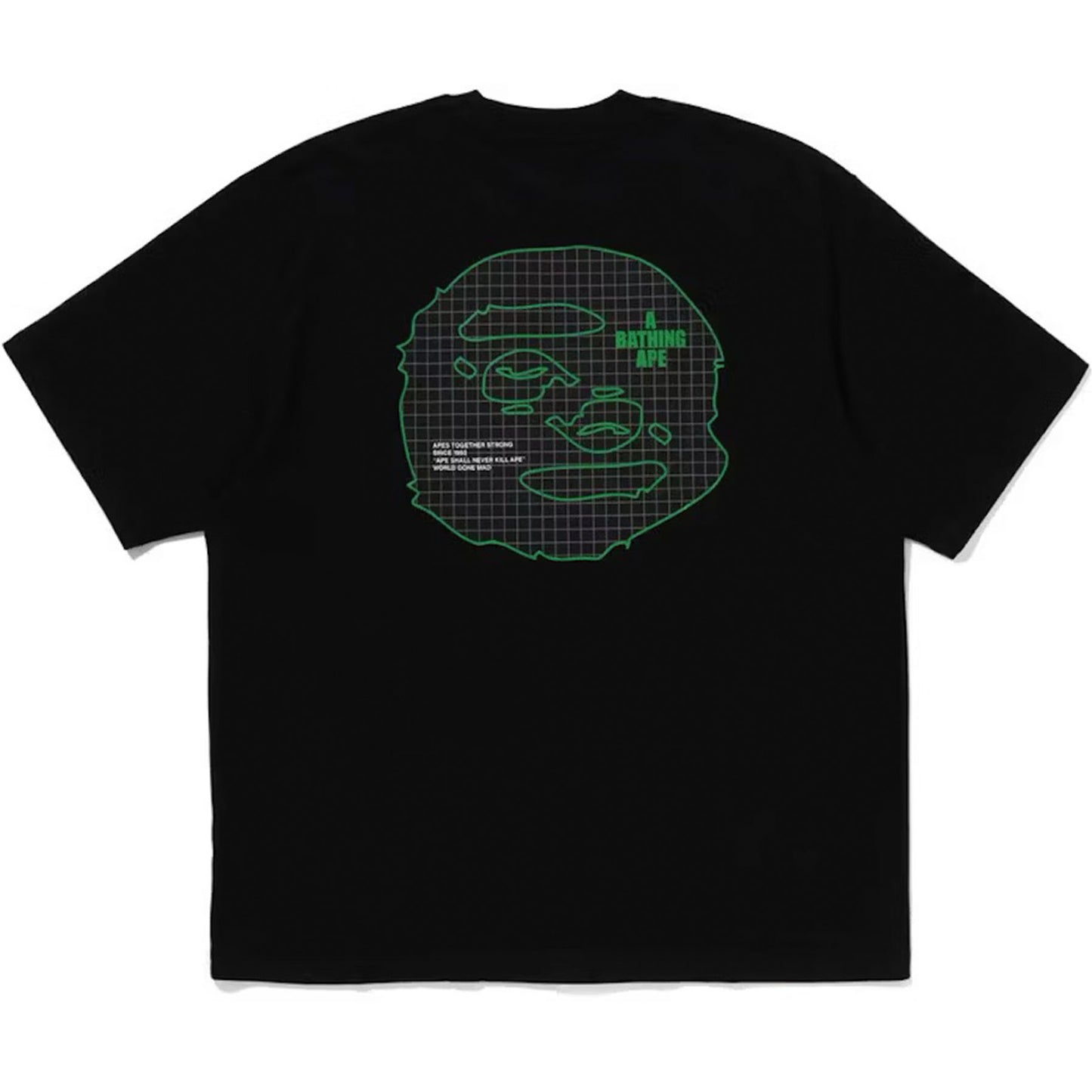 BAPE Ape Head Bape Relaxed Fit Tee Black [USED] - M (Used)