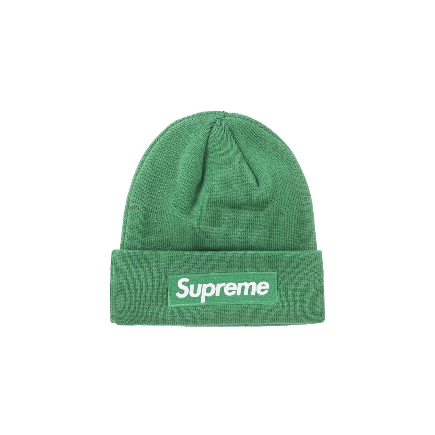 Supreme New Era Box Logo Beanie (FW24) Green [USED]