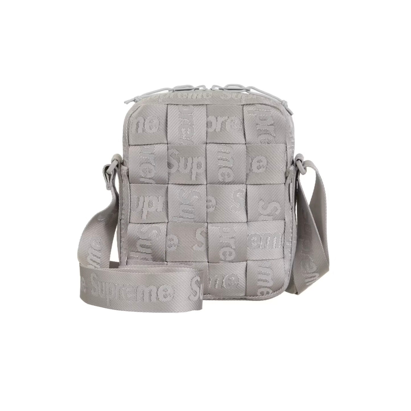 Supreme Woven Shoulder Bag (SS24) Grey [USED] - O/S (Used)