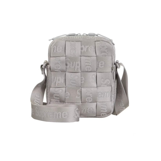 Supreme Woven Shoulder Bag (SS24) Grey [USED] - O/S (Used)