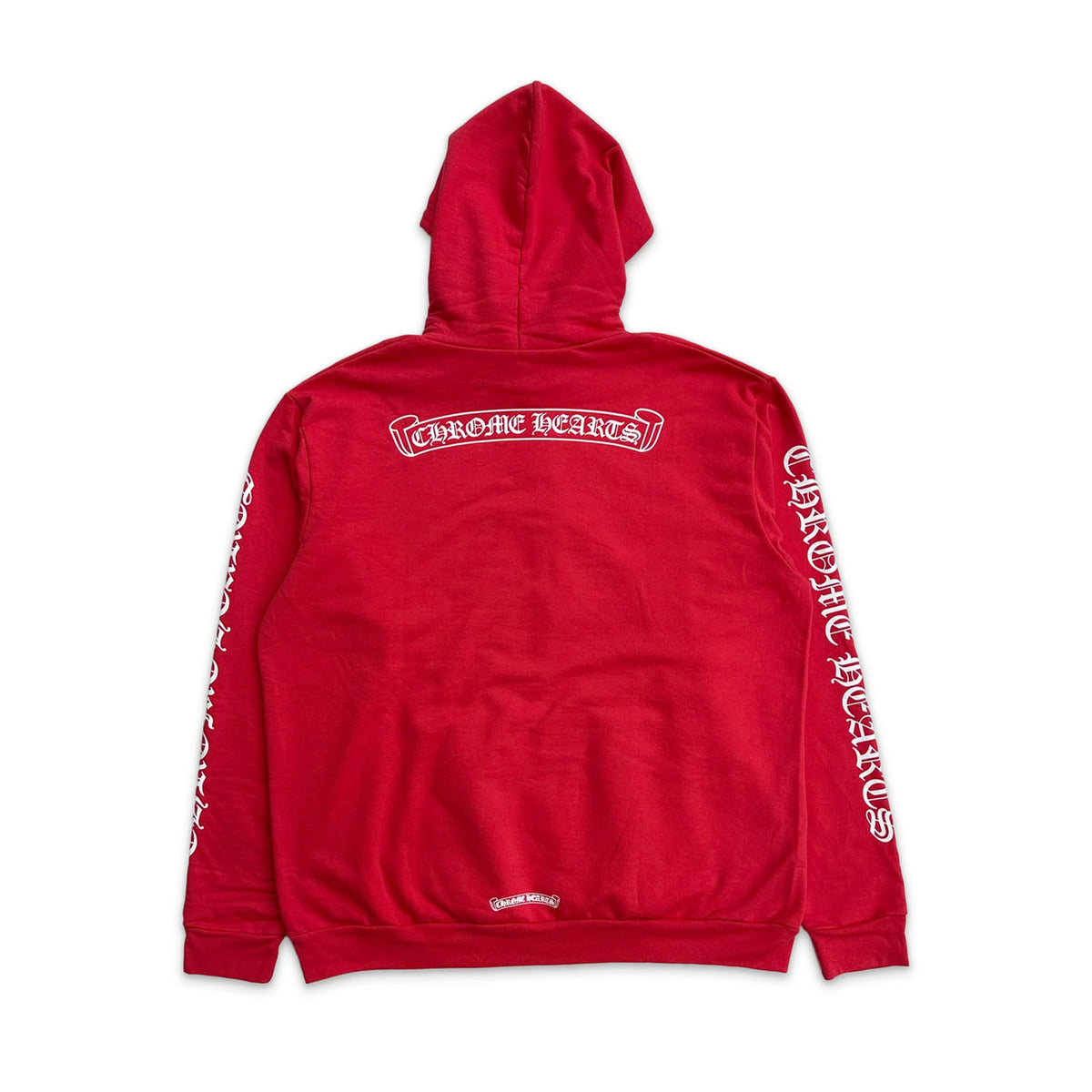 Chrome Hearts Red Hoodie Red/White