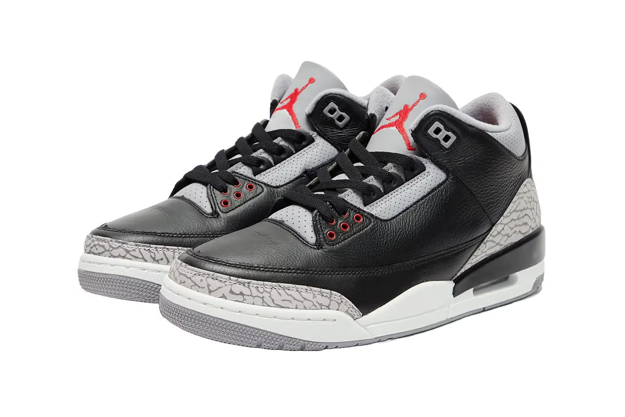 DN3707 010 Jordan 3 Retro Black Cement Reimagined (2024)