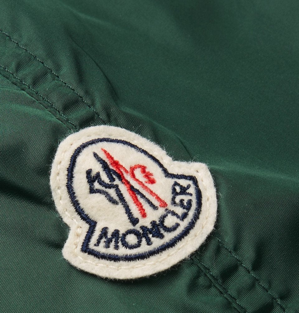 Moncler Genius 2 1952 Allos Contrast Trimmed Nylon Jacket Green
