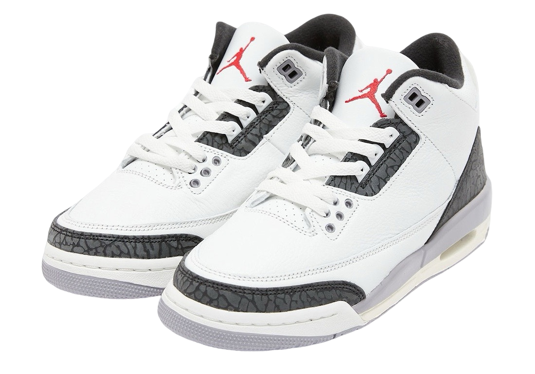 CT8532 106 Jordan 3 Retro Cement Grey