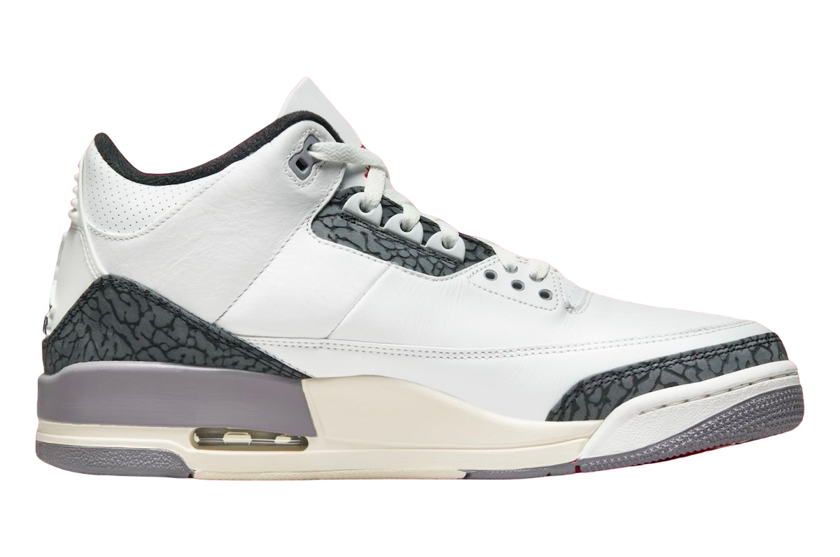 CT8532 106 Jordan 3 Retro Cement Grey