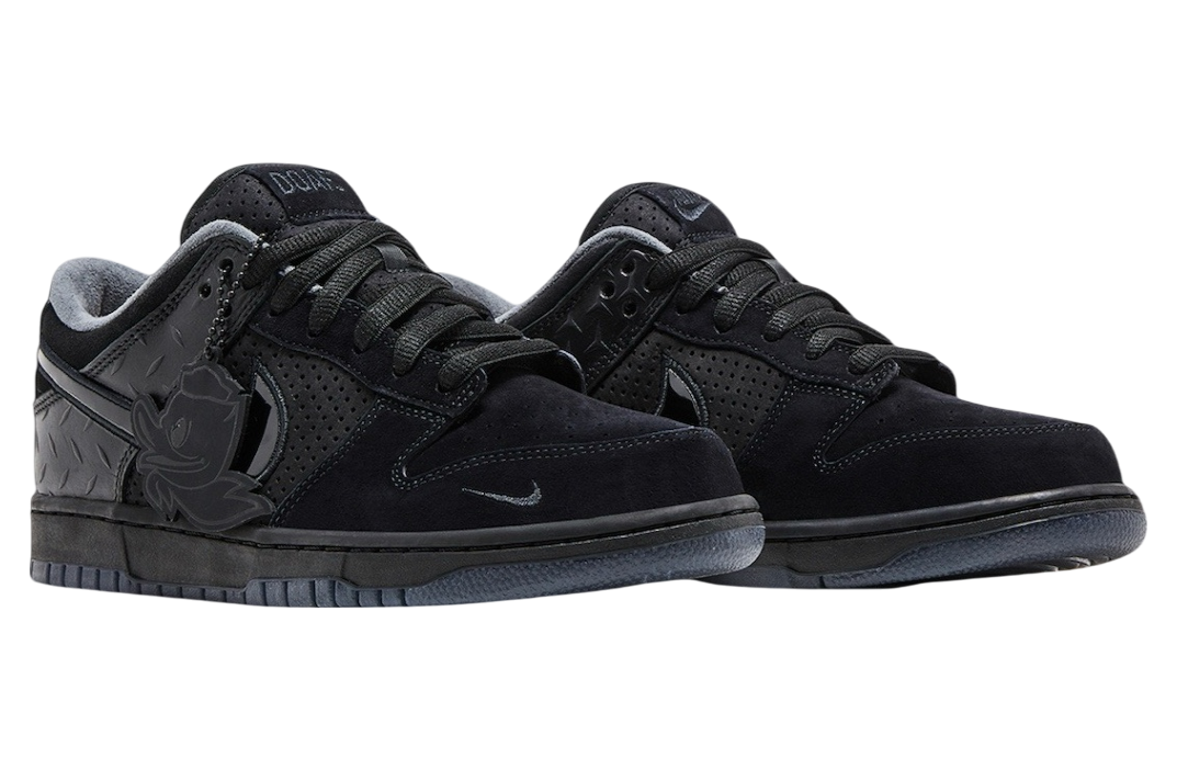 HV1470 001 Nike Dunk Low Ducks of a Feather Black University of Oregon PE