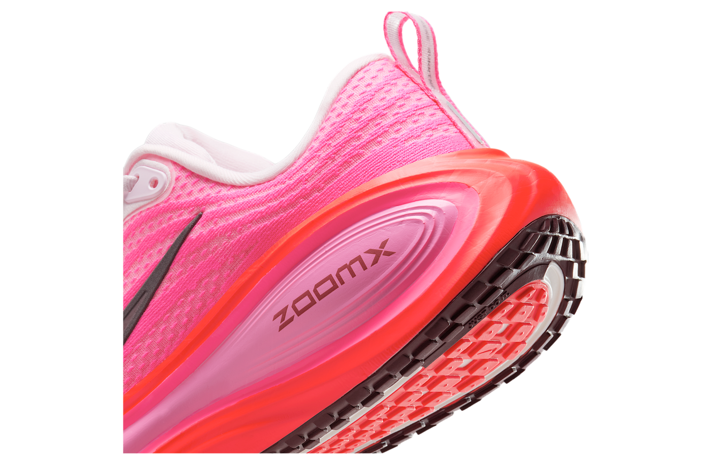 HV8154 604 Nike Vomero Plus Hyper Pink Bright Crimson (Women's)