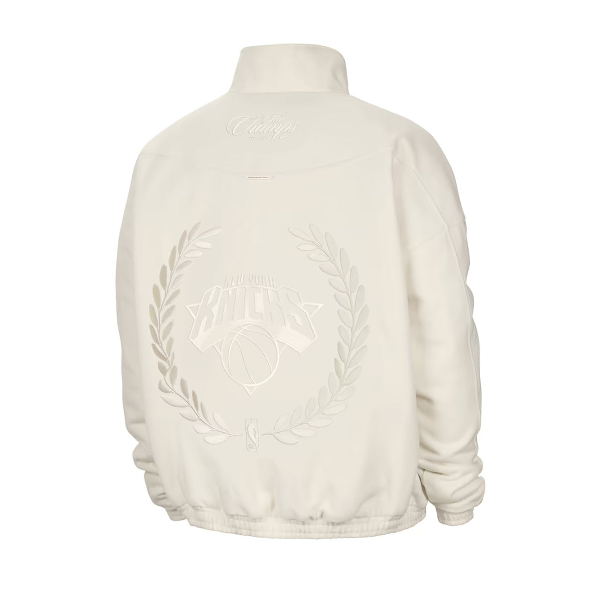 Nike x New York Knicks 2026 NBA Finals Champions Standard Issue Jacket Cream