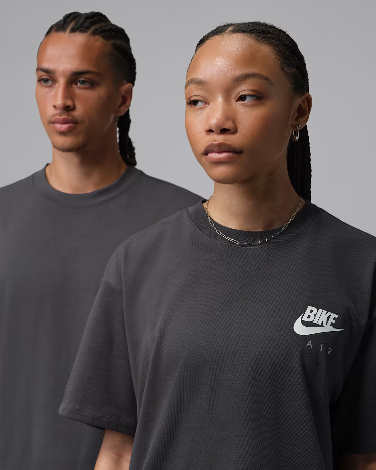 Jordan BIKE AIR x Nigel Sylvester T-Shirt Anthracite – DISTRICT ONE NY