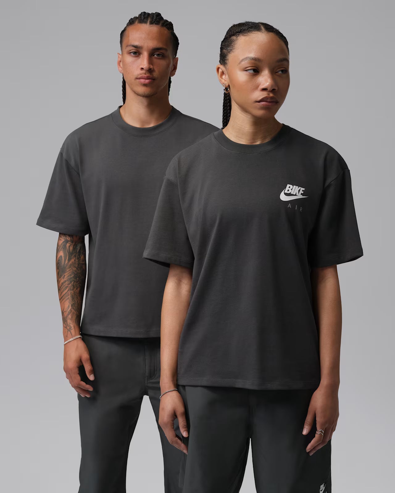 Jordan BIKE AIR x Nigel Sylvester T-Shirt Anthracite