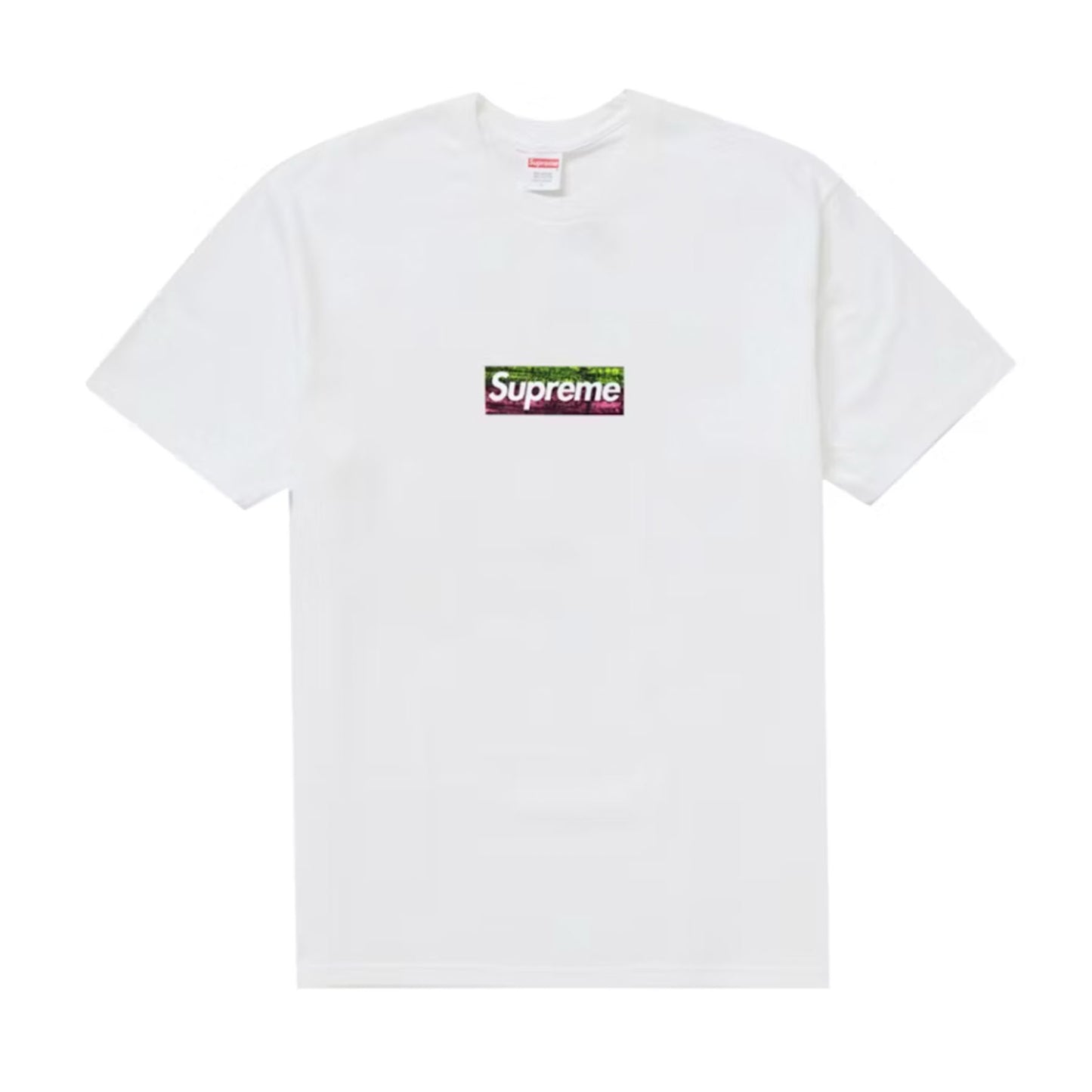 Supreme Los Angeles Fire Relief Box Logo Tee White