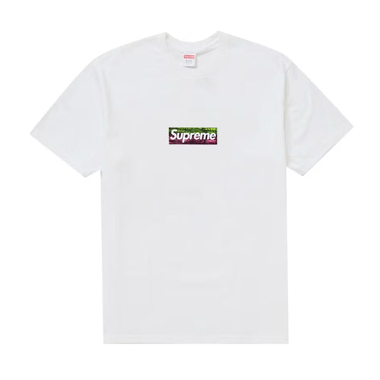 Supreme Los Angeles Fire Relief Box Logo Tee White