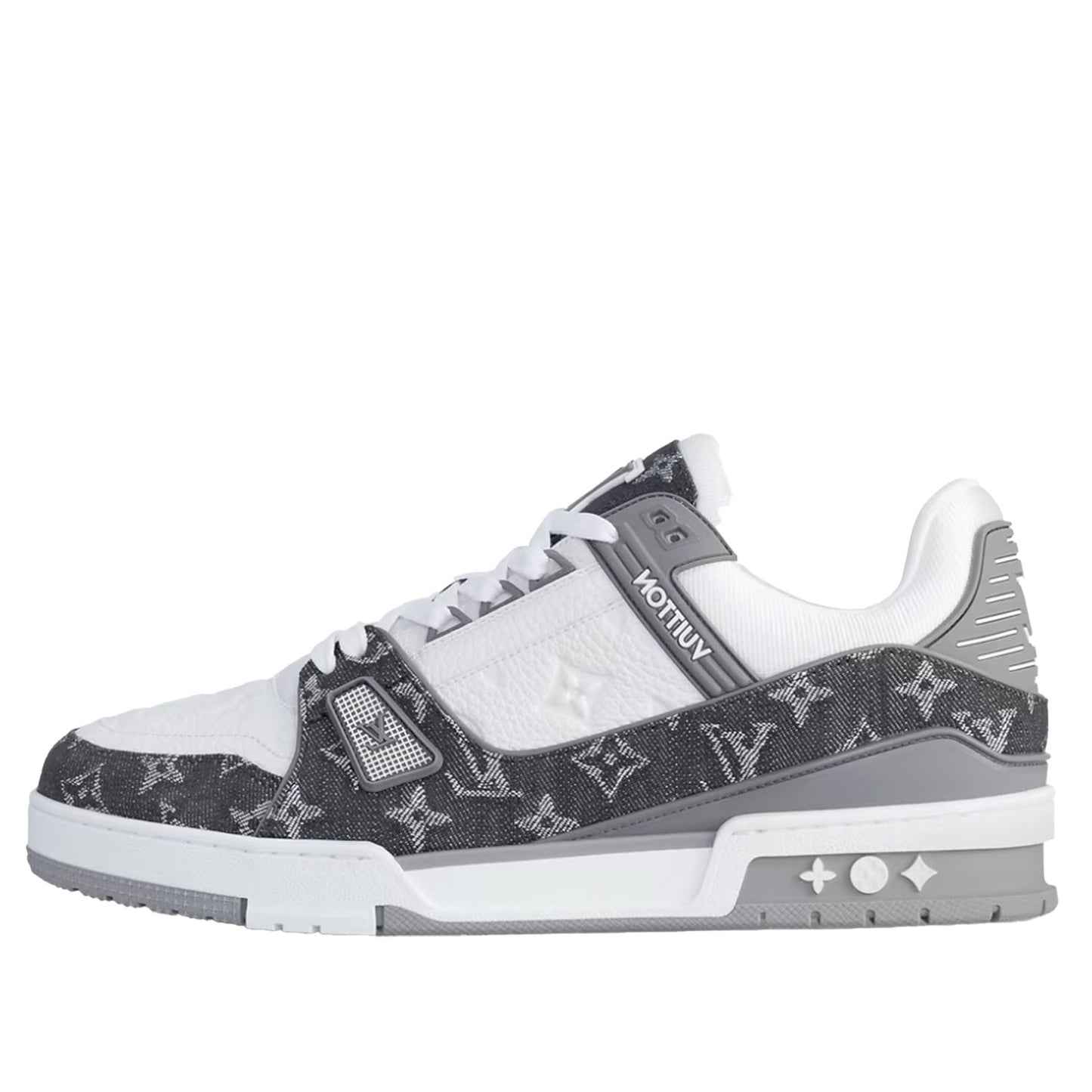 1ADF5A Louis Vuitton LV Trainer Grey [NO BOX]