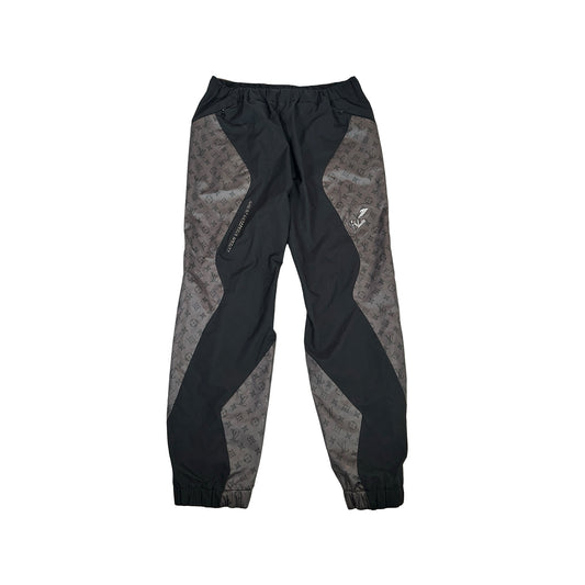 Louis Vuitton Black & Grey 2054 Monogram Heat Reflective Track Pants [USED] - 42 EU / 32 US (Used)