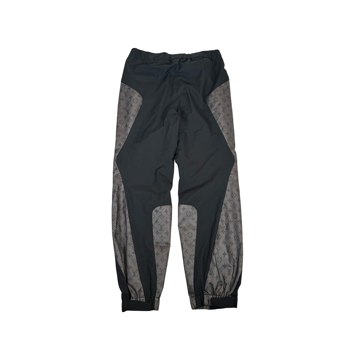Louis Vuitton Black & Grey 2054 Monogram Heat Reflective Track Pants [USED] - 42 EU / 32 US (Used)