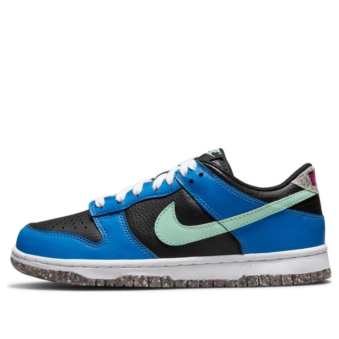 DR0165 001 Nike Dunk Low Crater Blue Black (GS)