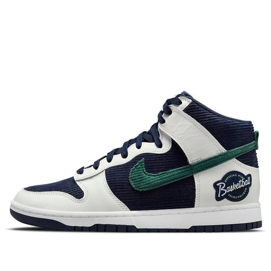 DH0953 400 Nike Dunk High Sports Specialties White Navy