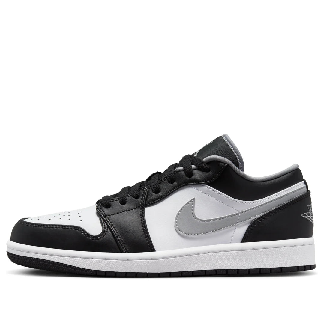 553558 040 Air Jordan 1 Low Black White Grey