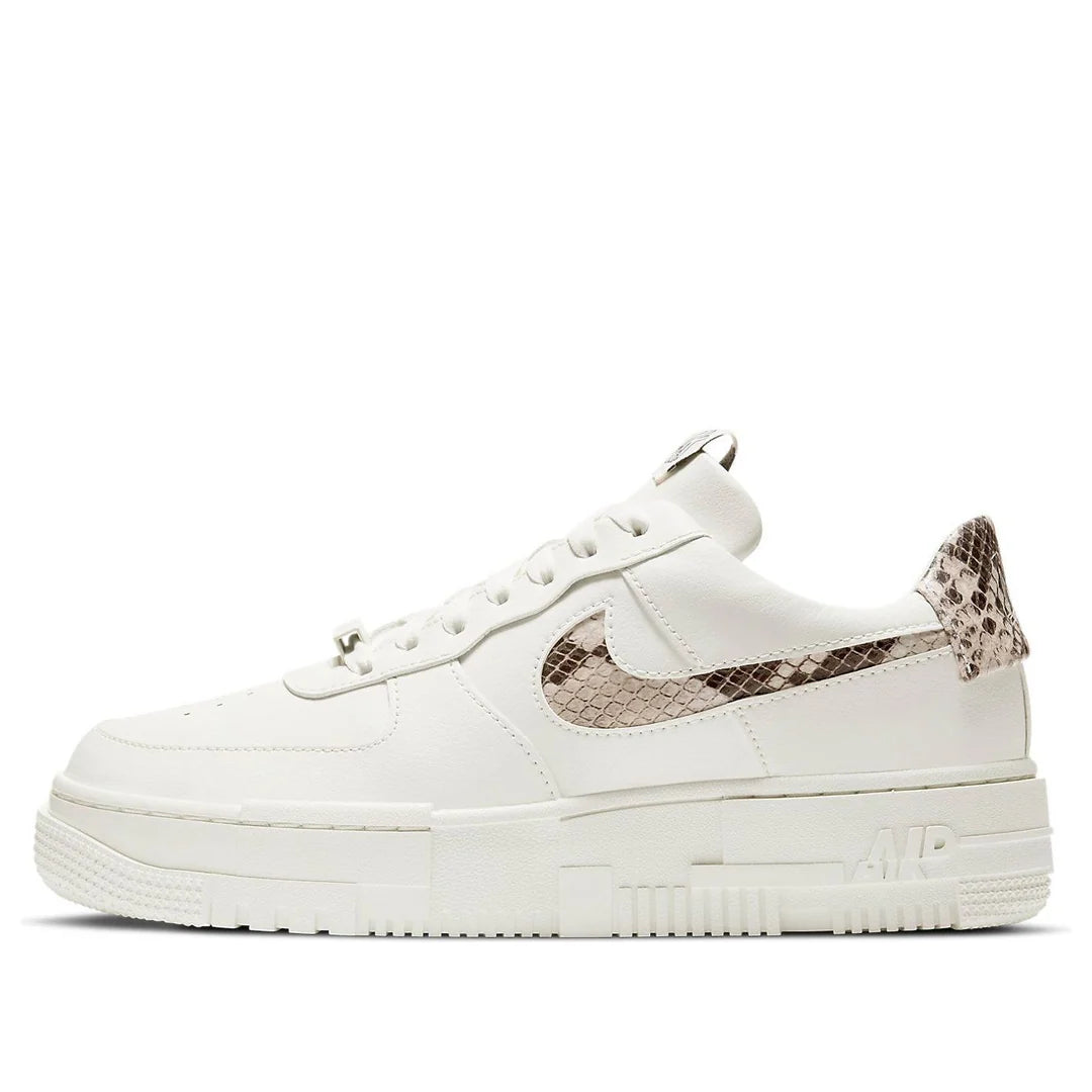 CV8481 101 Nike Air Force 1 Low Pixel SE Snake (Women's)