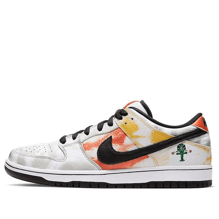 BQ6832 101 Nike SB Dunk Low Raygun Tie-Dye White