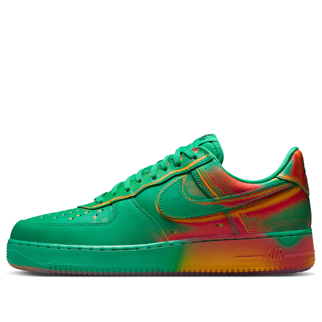 IB6834 300 Nike Air Force 1 Low '07 Stadium Green Crimson