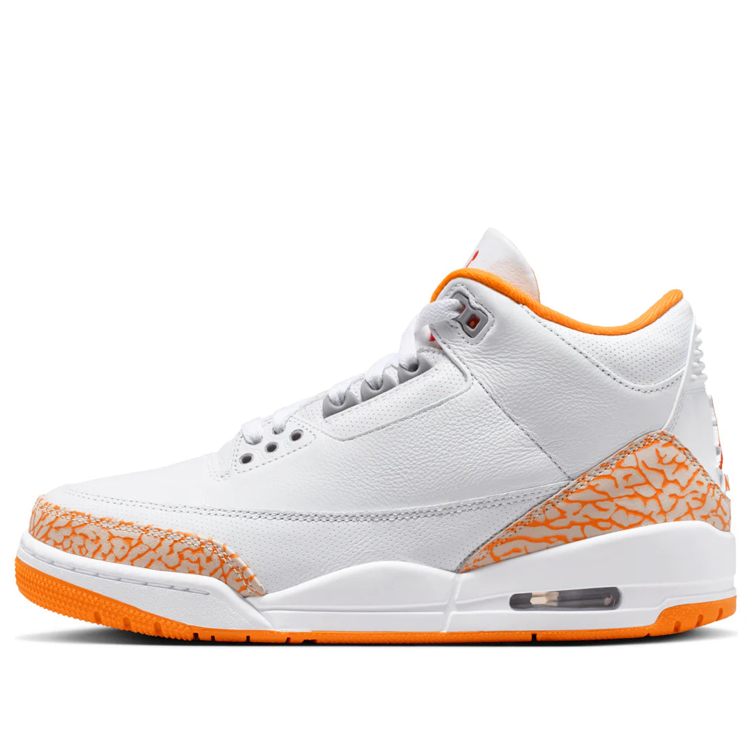CK9246 101 Air Jordan 3 Retro Orange Citrus (Women's)