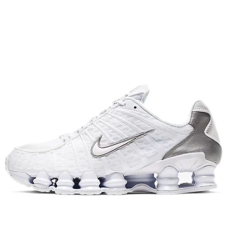 AV3595 100 Nike Shox TL White Metallic Silver