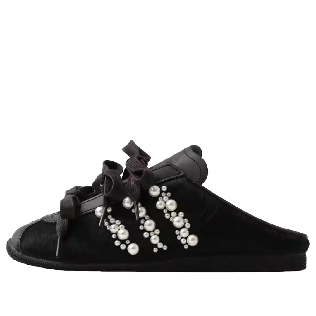 KH7275 adidas Japan Slip-On Simone Rocha Black Better Scarlet (Women's)