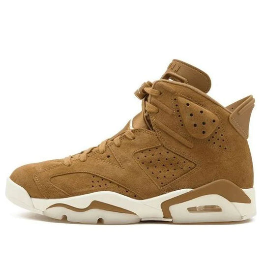 384664 705 Air Jordan 6 Retro Wheat