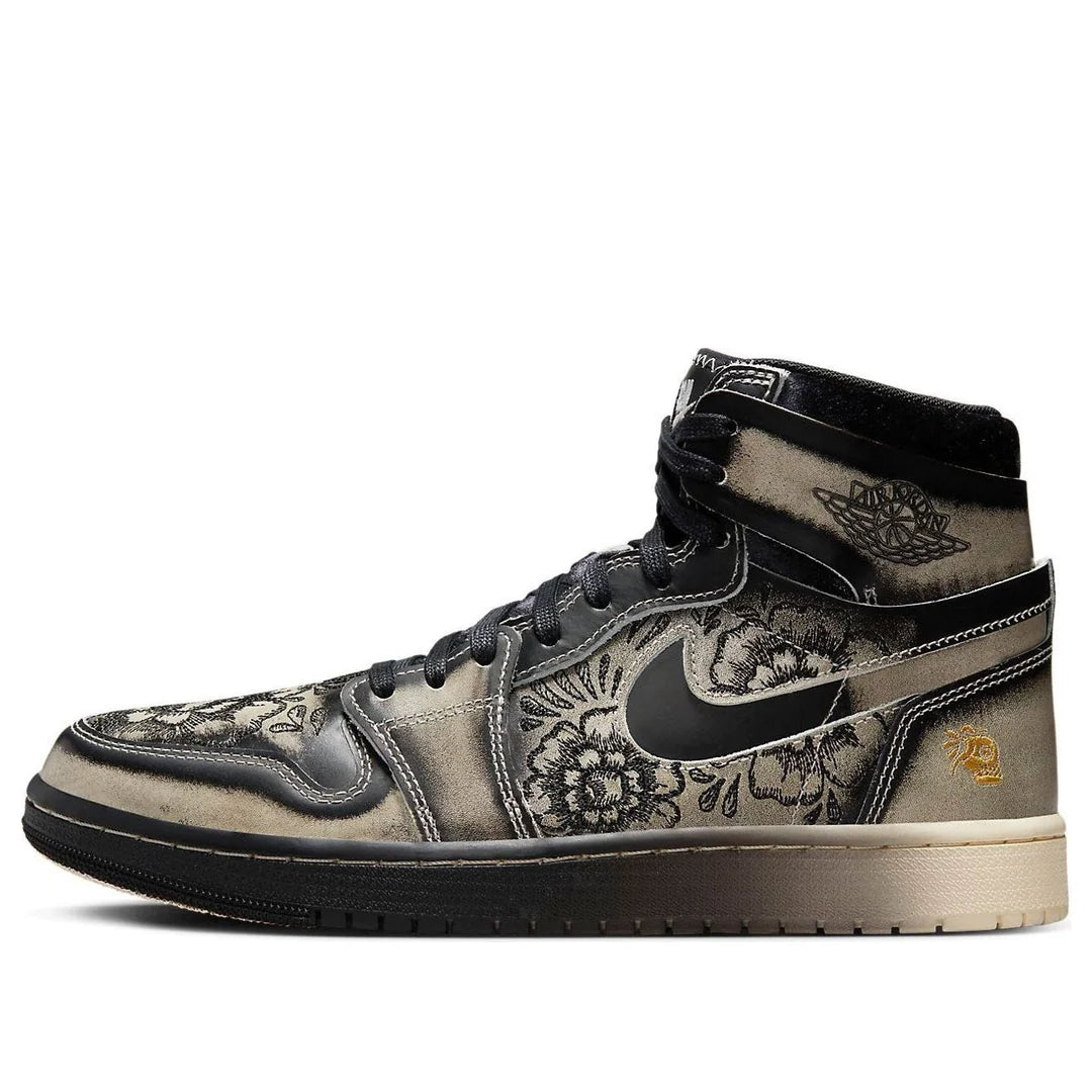 FQ8155 010 Air Jordan 1 High Zoom Air CMFT 2 Día De Muertos