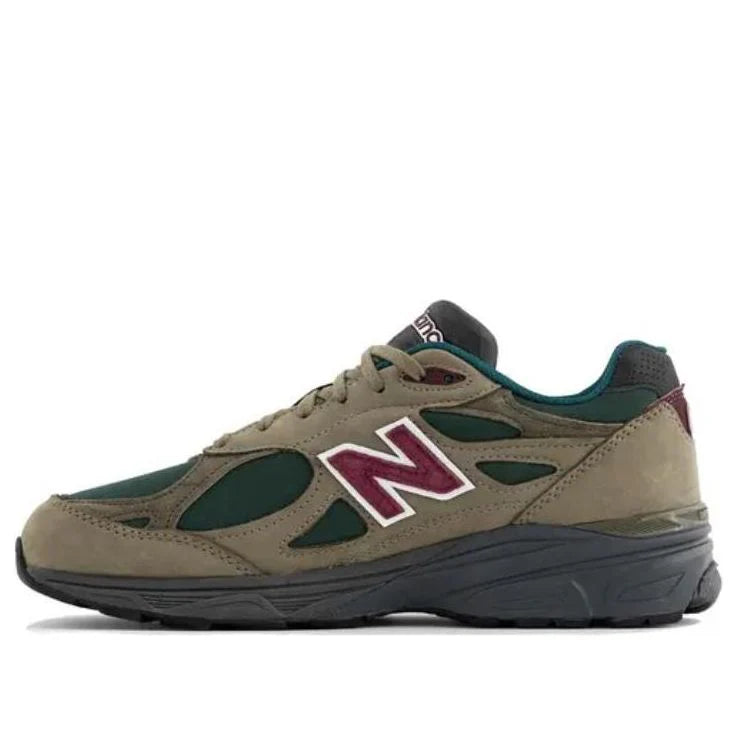 M990GP3 New Balance 990v3 MiUSA Teddy Santis Green Purple