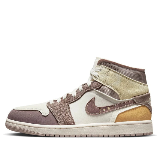 DM9652 102 Air Jordan 1 Mid SE Craft Taupe Haze