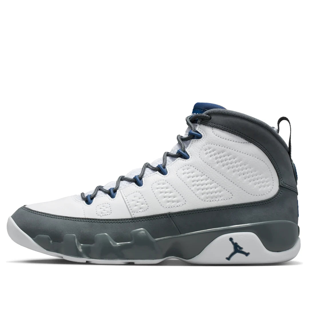 HV4794 100 Jordan 9 Retro Flint Grey French Blue (2026) [NO BOX]