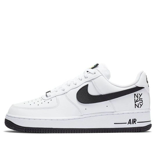 CW7297 100 Nike Air Force 1 Low NY vs. NY White Black (2020)