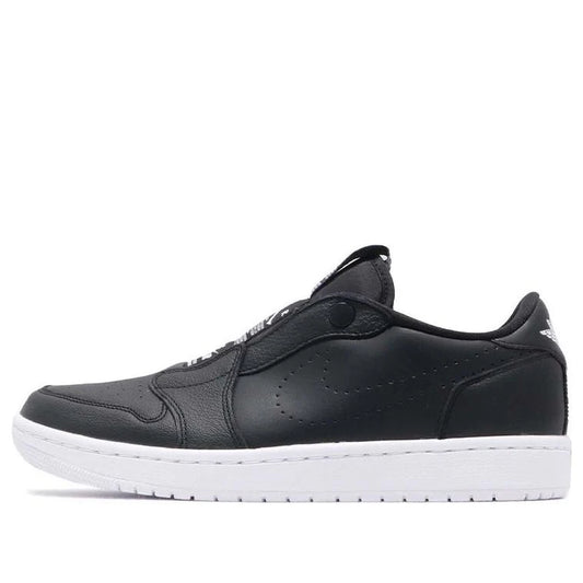 AV3918 001 Jordan 1 Retro Low Slip Black White (Women's)