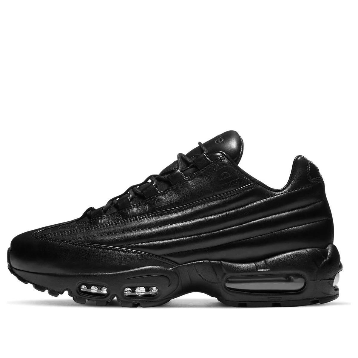 CI0999 001 Nike Air Max 95 Lux Supreme Triple Black