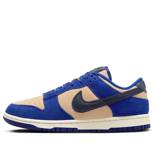 DV7411 400 Nike Dunk Low LX Blue Suede (Women's)