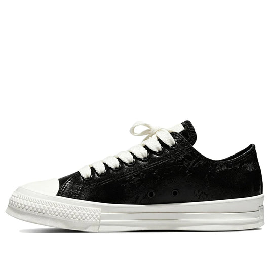 A24067C Converse Chuck Taylor All Star Throwback Low Waxed Denim Black