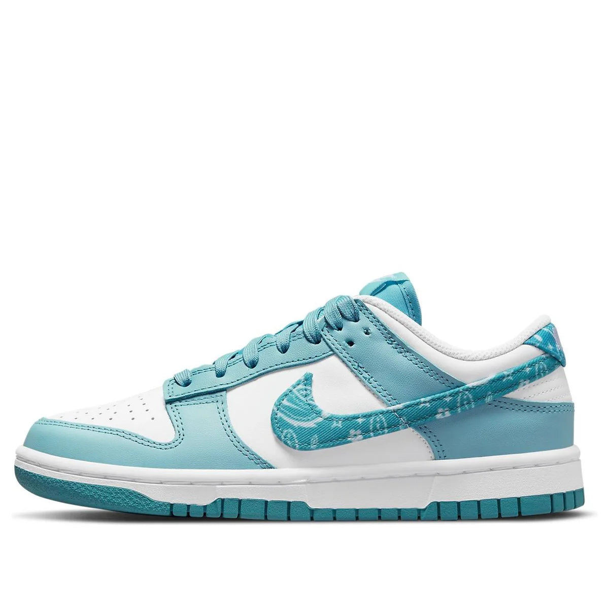 DH4401 101 Nike Dunk Low Essential Paisley Pack Worn Blue (Women's)