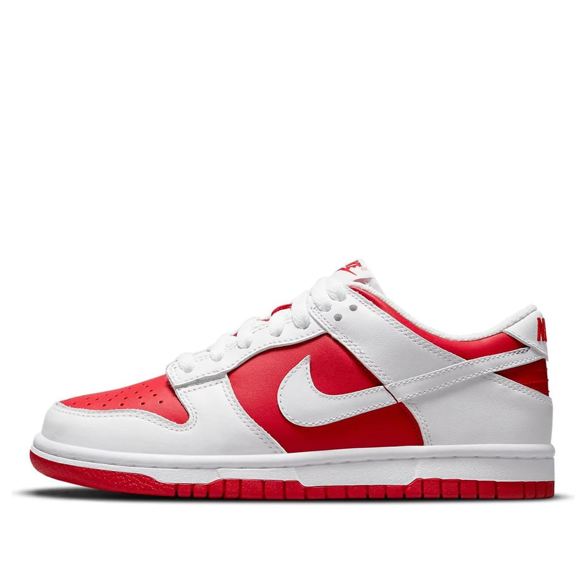 CW1590 600 Nike Dunk Low Championship Red (GS)