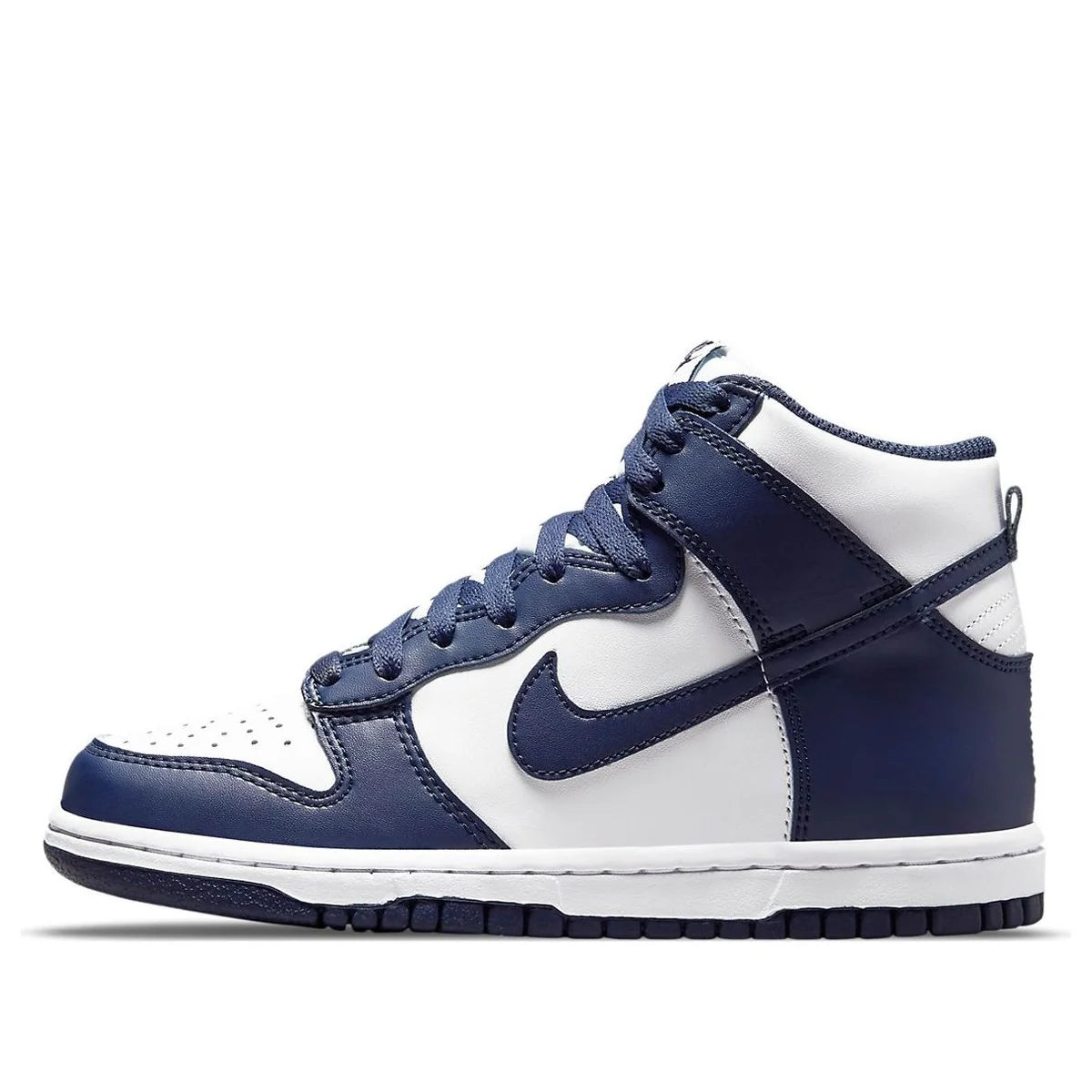 DB2179 104 Nike Dunk High Championship Navy (GS)